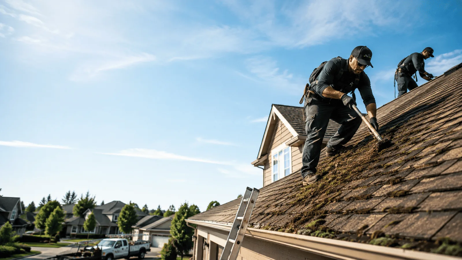 Roof Moss Removal in Ore City, TX near me